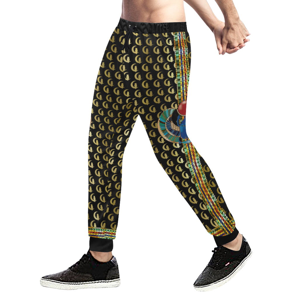 MEDJAY LCC Men's All Over Print Sweatpants