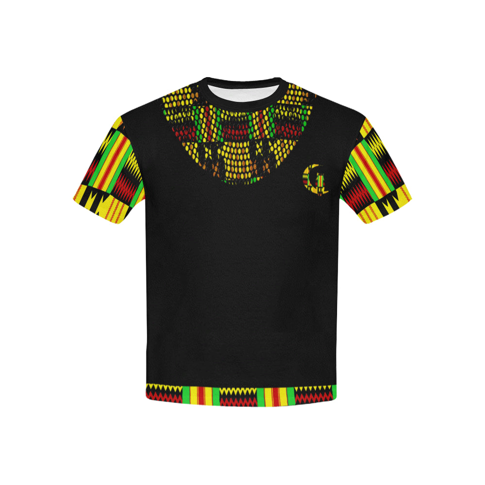 FRACTAL DREADY Kids' All Over Print T-Shirt