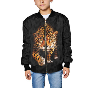 JAGUAR Kids' All Over Print Bomber Jacket