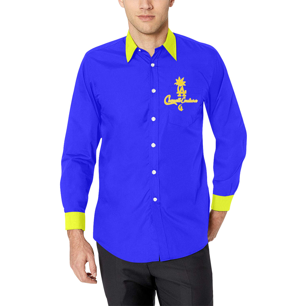 LCC FORNIA Men's Casual Dress Shirt