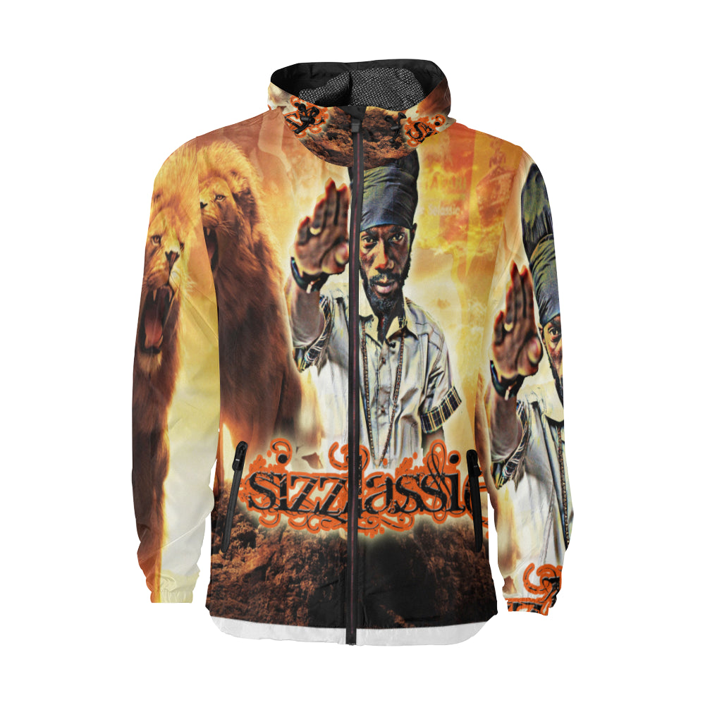 SIZZLASSIE I All Over Print Windbreaker for Unisex