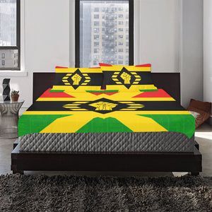 FIST UP RBG 3-Piece Bedding Set