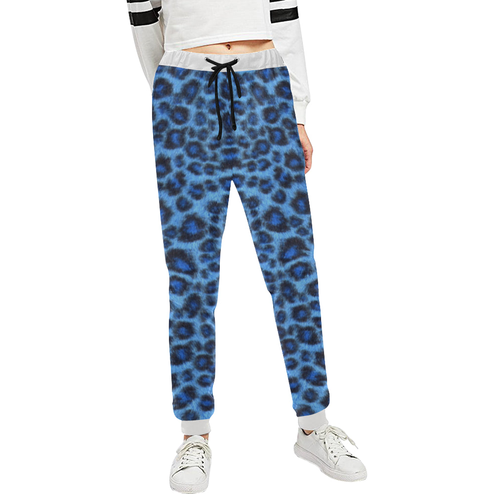 BLUE TIGER SKIN Women's All Over Print Sweatpants