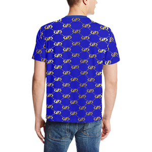 EXCELLENCE BLSKYGLD Men's All Over Print T-Shirt