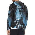 NINO BROWN All Over Print Windbreaker for Unisex