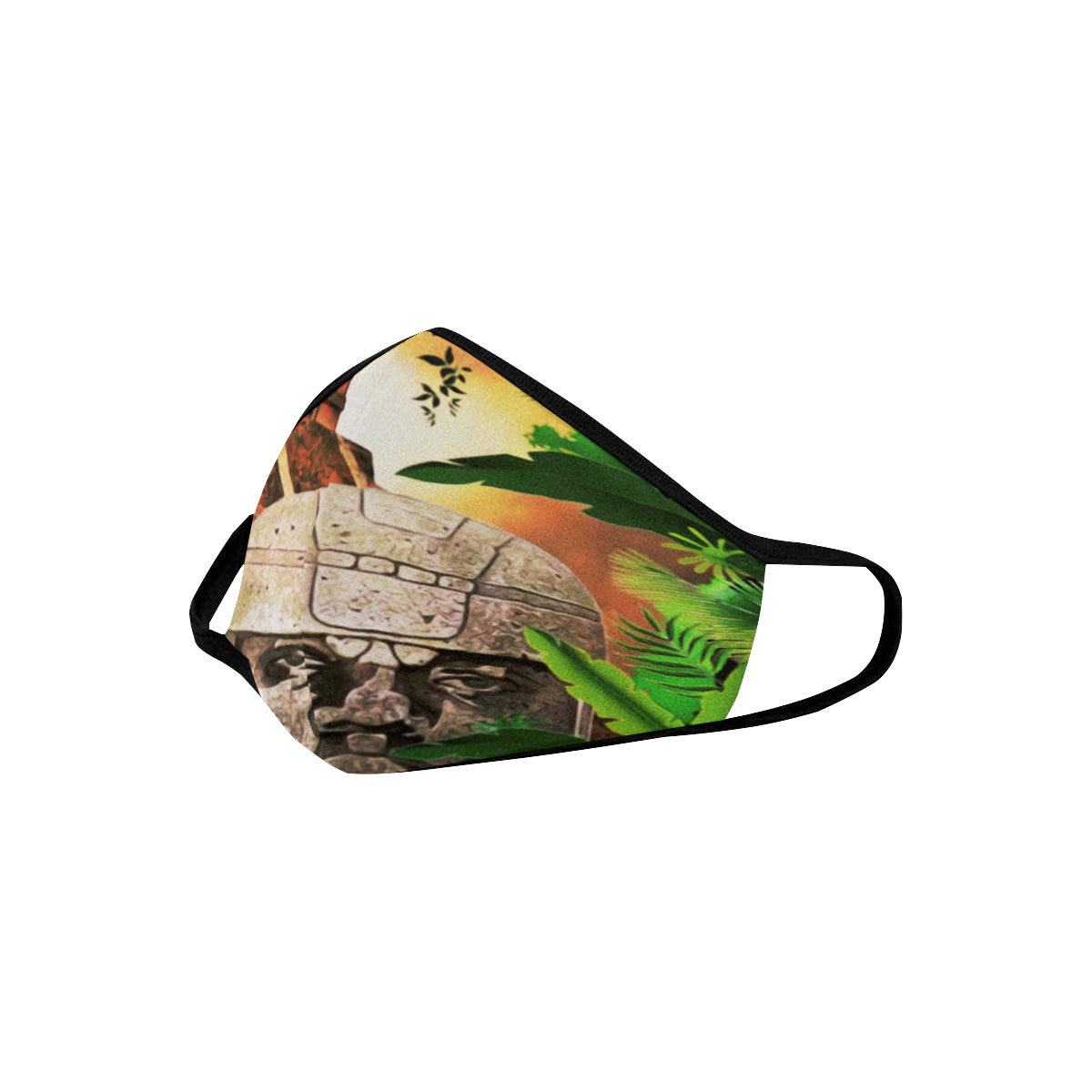 BIG OLMEC Mouth Mask in One Piece (2 Filters Included)