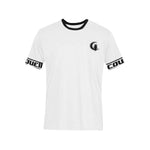 BLACC BORDER WHITE Men's All Over Print T-Shirt