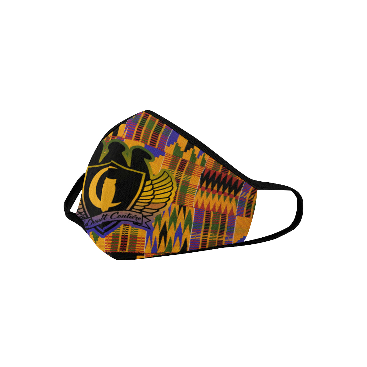 KENTE OG Mouth Mask in One Piece (2 Filters Included)