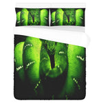 GREEN SNAKE 3-Piece Bedding Set