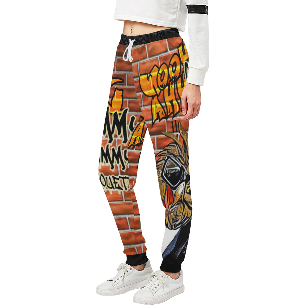 WOOH AH Women's All Over Print Sweatpants (Model L11)
