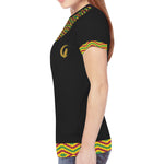 AFRICAN GARMENT New All Over Print T-shirt for Women