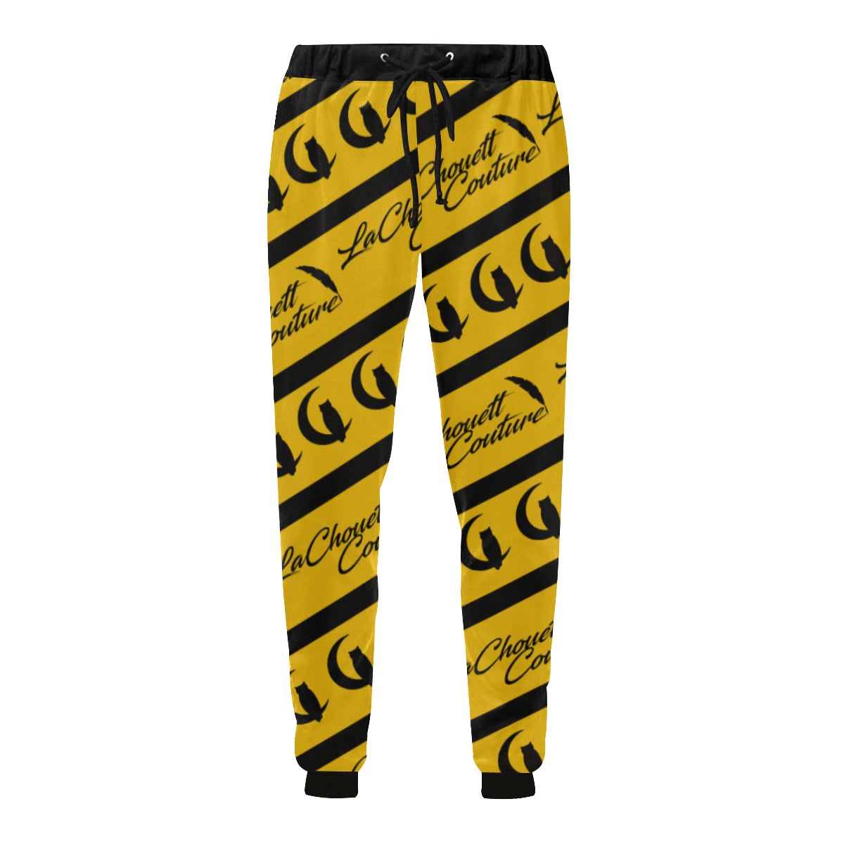 NICE ONE YLW Men's All Over Print Sweatpants