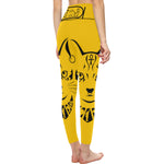BASTET YLW High-Waisted Leggings