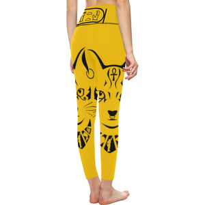 BASTET YLW High-Waisted Leggings