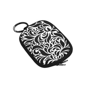 GORGIOUS WHT LEAF Coin Purse