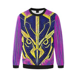 OWLFORMERS ART Men's Oversized Fleece Crew Sweatshirt