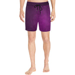 LUXURY PRPLE GANG Men's Mid-Length Swim Shorts (Model L39)