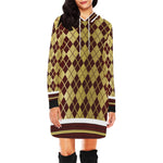 ARLEQUIN BRDX All Over Print Hoodie Mini Dress