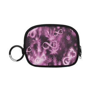 INFINITY PURPLE COSMOS Coin Purse (Model 1605)