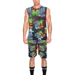 4 elements puzzle Basketball Uniform