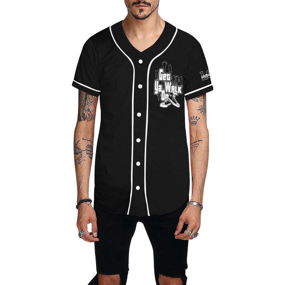 GET YA WALK ON Baseball Jersey for Men