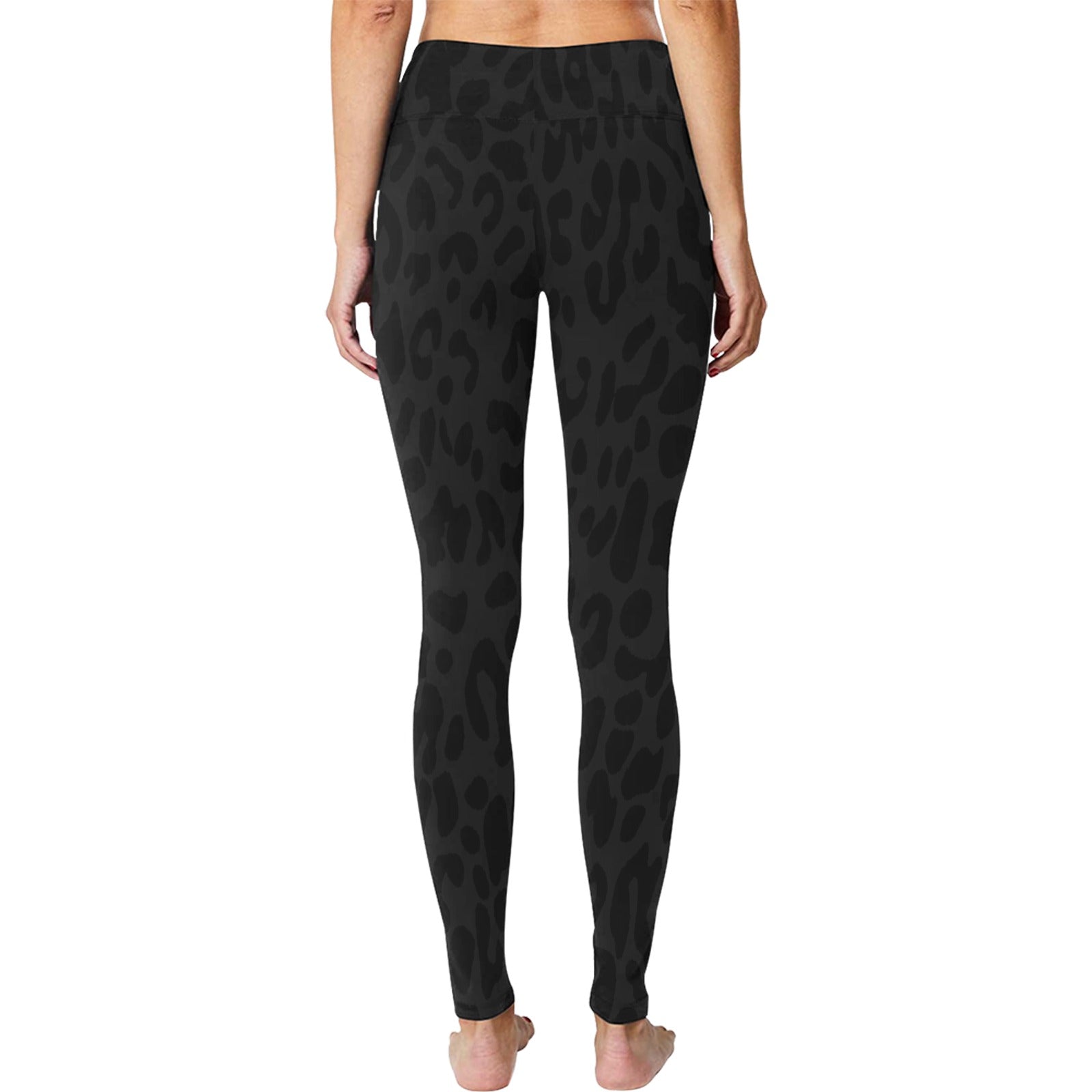 JAGUAR SKIN Big Size Workout Leggings