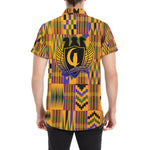 KENTE ATEF Men's All Over Print Short Sleeve Shirt (Model T53)