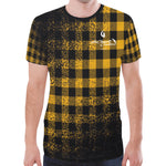 DUSTY PLAID All Over Print T-Shirt