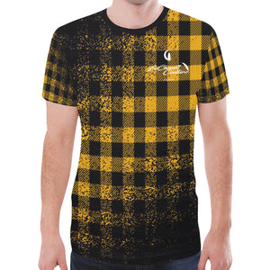 DUSTY PLAID All Over Print T-Shirt