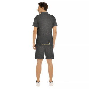 BANDANA LUXURY BLC Men's Short Sleeve Shirt Sets