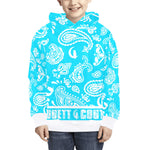 BANDANA PAISLEY Kids' All Over Print Hoodie