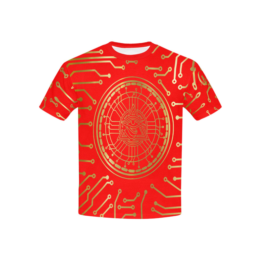 CRYPTO KMT Kids' All Over Print T-shirt (USA Size)