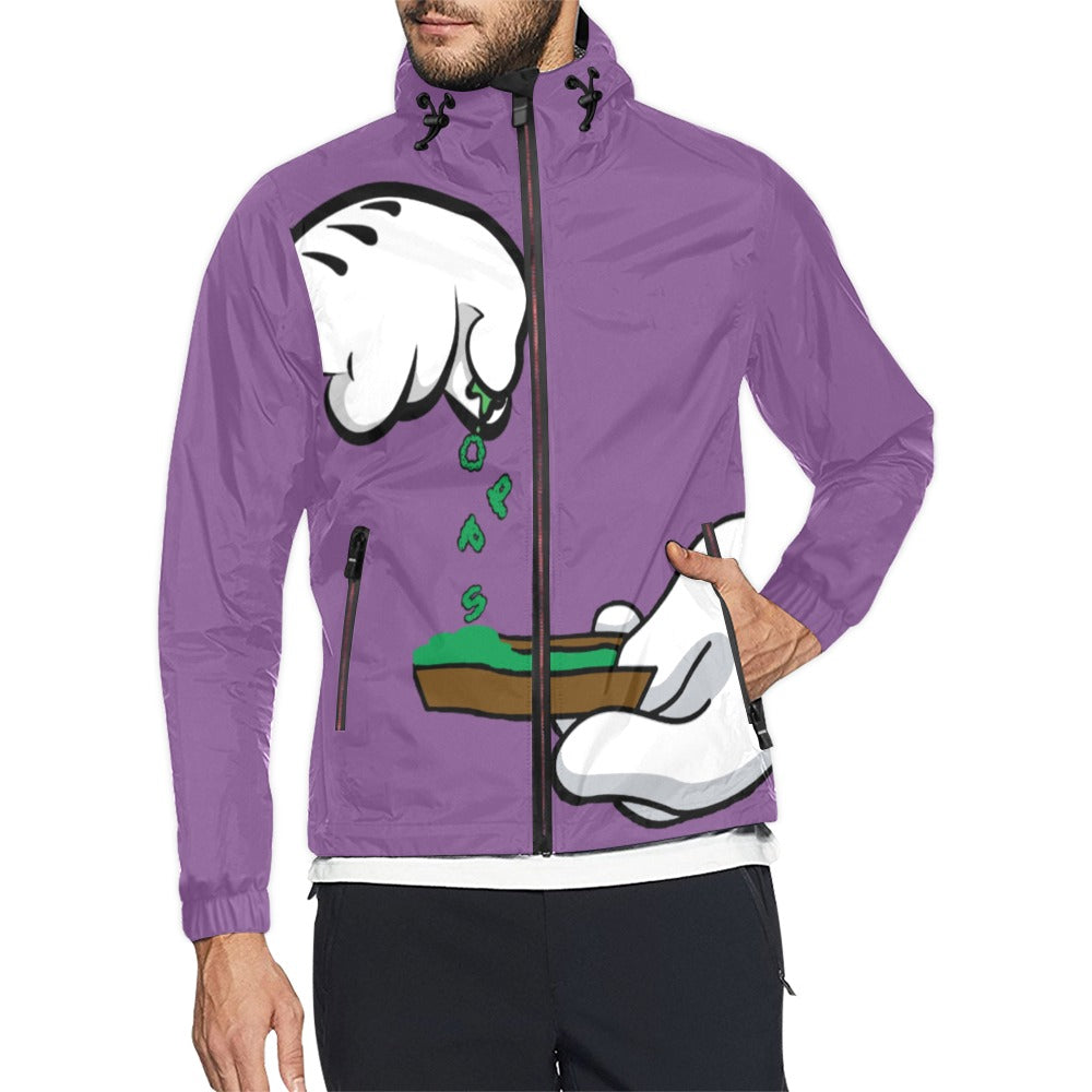 BURN THE OPPS Unisex Windbreaker