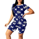 LCC WEEDY Women's Short Yoga Set