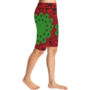 BANDANA RBG All Over Print Knee Length Leggings