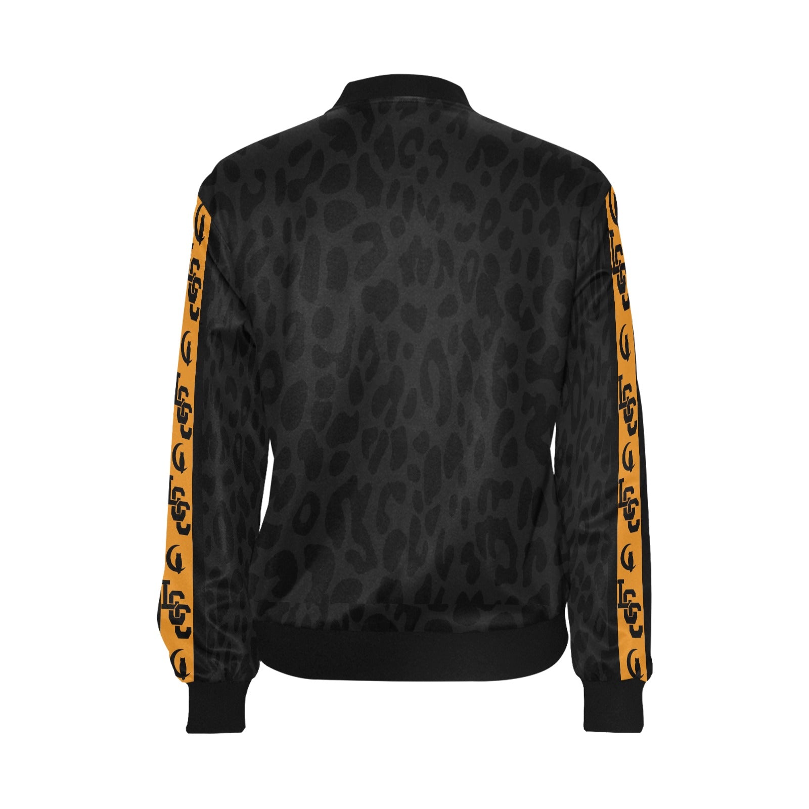 JAGUAR SKIN LCC All Over Print Bomber Jacket for Women