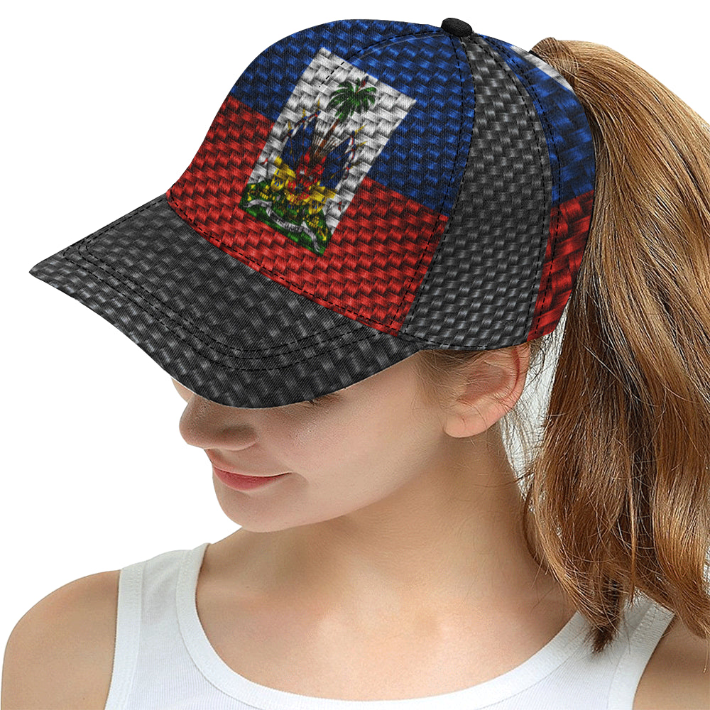 HAITI FLAG All Over Print Snapback
