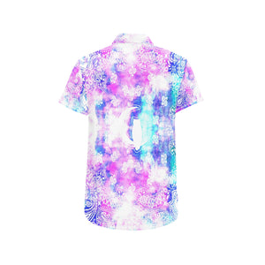 BANDANA COLORFULL Men's All Over Print Short Sleeve Shirt