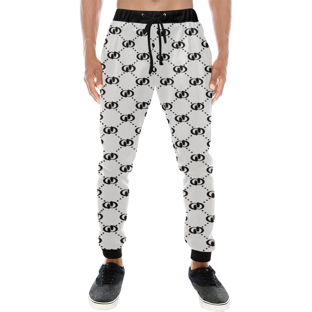 EXCELLENCE BLCWHT Men's All Over Print Sweatpants