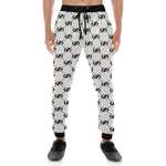 EXCELLENCE BLCWHT Men's All Over Print Sweatpants