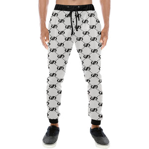 EXCELLENCE BLCWHT Men's All Over Print Sweatpants