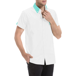 SALE SUD Men's All Over Print Short Sleeve Shirt