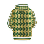 CROSSED GREEN SIDE 1 All Over Print Hoodie for Men (USA Size)