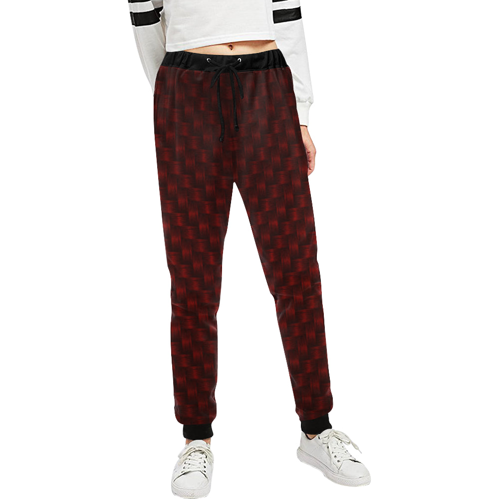 DELUXE RED TRESSER Women's All Over Print Sweatpants