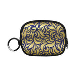 GORGIOUS BLUE LEAF Coin Purse (Model 1605)