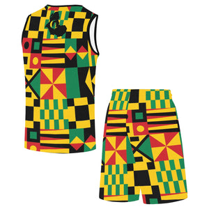 KENTE BUTAN Basketball Uniform with Pocket