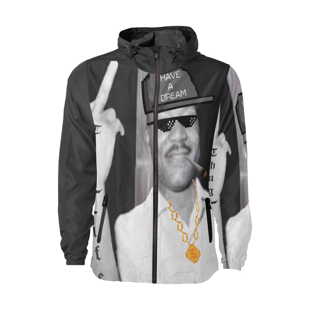 THUG LIFE MARTIN All Over Print Windbreaker for Unisex