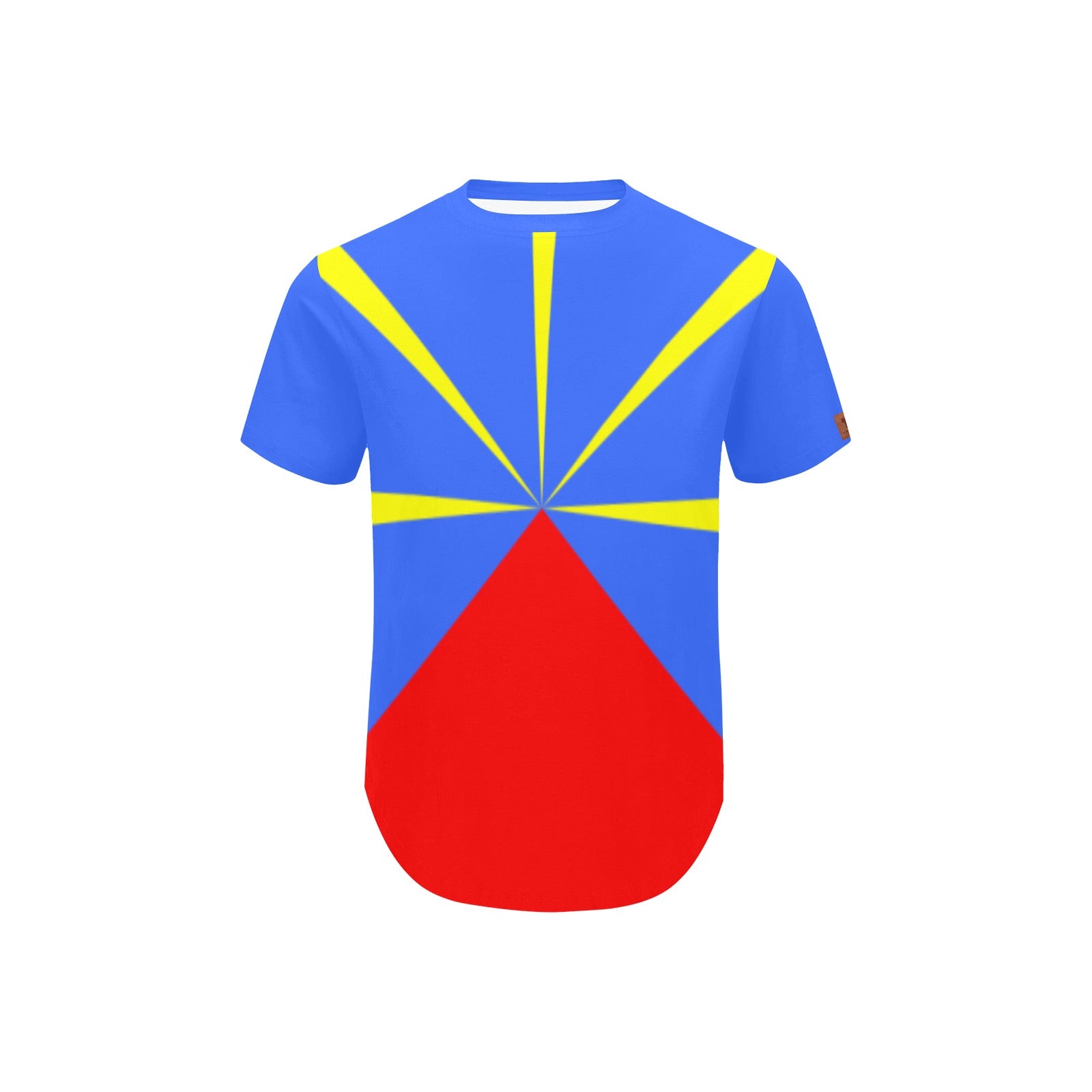 DIASPORA FR Curved Hem T-Shirt