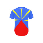 DIASPORA FR Curved Hem T-Shirt