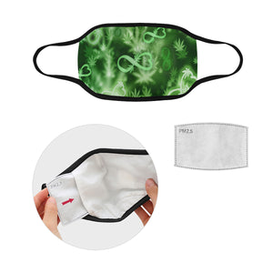 INFINITY GREEN COSMOS Mouth Mask in One Piece (2 Filters Included)